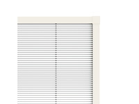 Livn duoplissehor raam plus 55x100cm wit - afbeelding 2 van  2