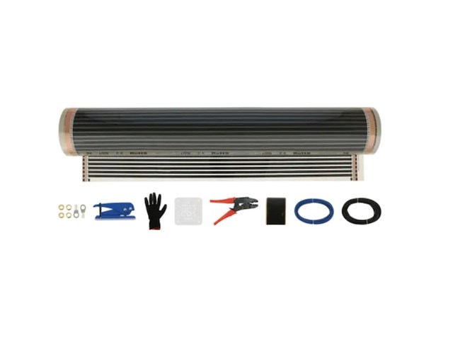 Livn infrarood vloerverwarming basic set 10m2 compleet doe het zelf pakket bedienbaar via app - afbeelding 1 van  1