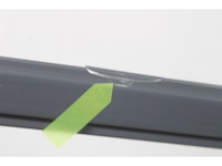 Livn plissehor deur excellent 96x206cm antraciet - afbeelding 3 van  3