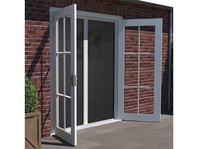 Livn plissehor deur excellent 96x209cm wit - afbeelding 3 van  6