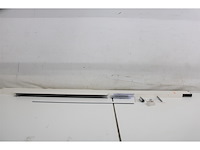 Livn plissehor deur excellent 96x209cm wit - afbeelding 5 van  6