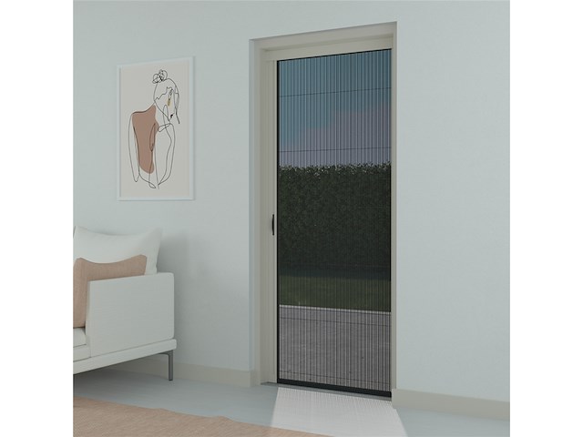 Livn plissehor deur excellent 96x221cm wit - afbeelding 2 van  6