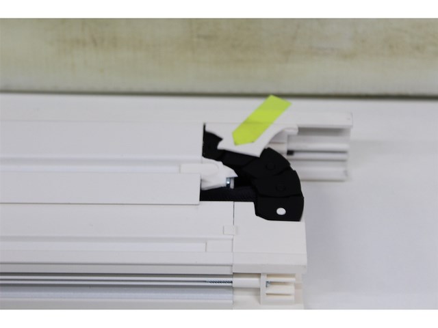 Livn plissehor deur excellent 96x221cm wit - afbeelding 6 van  6