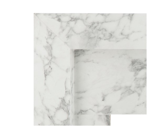 Livn schouwombouw bregenz marmer wit - afbeelding 3 van  7