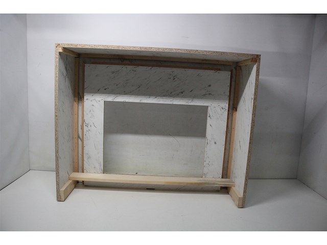 Livn schouwombouw bregenz marmer wit - afbeelding 5 van  7