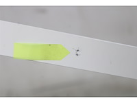 Livn voorzet raamhor basic 100x120cm wit zonder schroeven te monteren - afbeelding 5 van  5