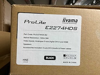 Liyama prolite e2274hds monitor (4x) - afbeelding 2 van  3