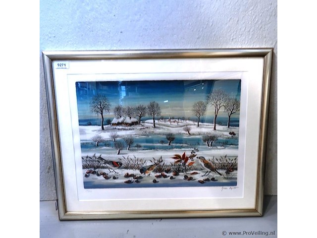 Ljerka depolo litho. potlood gesigneerd en genummerd - afbeelding 1 van  5