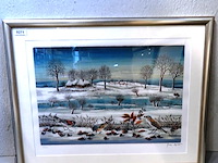 Ljerka depolo litho. potlood gesigneerd en genummerd - afbeelding 1 van  5