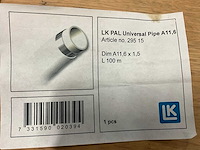 Lk pal a11,6 partij universele installatiebuis - afbeelding 4 van  4