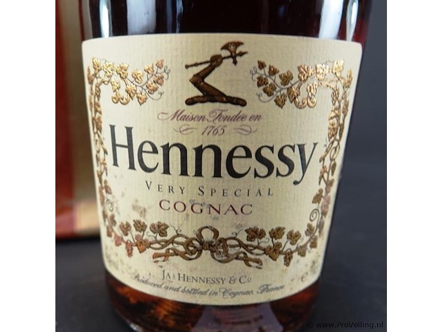 Lles hennessy very special (v.s.) cognac - afbeelding 2 van  5
