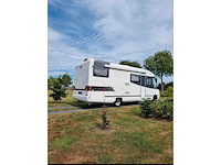 Lmc 6900 libery mercedes camper keuken, bed, douche, zithoek, garage - afbeelding 14 van  20