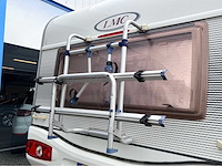 Lmc münsterland 490k1 bed, zithoek, keuken, toilet, douche, caravan - afbeelding 5 van  7