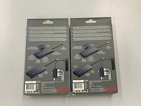 Lmp 8-port usb-c mini dock space gray (2x) - afbeelding 2 van  3