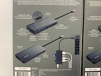 Lmp 8-port usb-c mini dock space gray (2x) - afbeelding 3 van  3