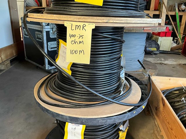 Lmr 400 75ohm coax kabel op haspel (4x) - afbeelding 3 van  7