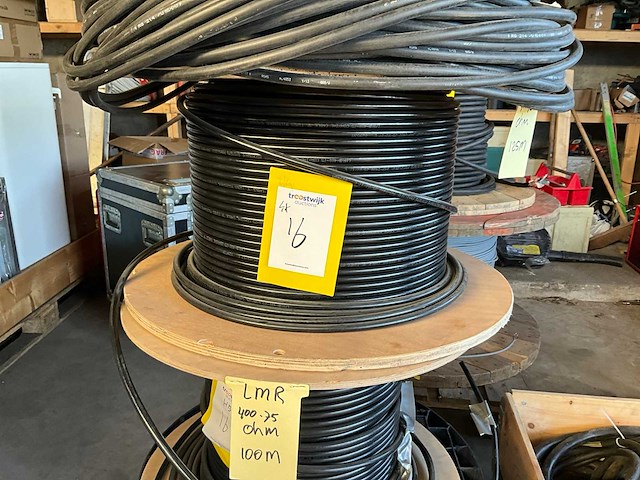 Lmr 400 75ohm coax kabel op haspel (4x) - afbeelding 4 van  7