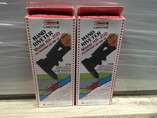 Lobster hr-200 handklinker (2x) - afbeelding 2 van  4