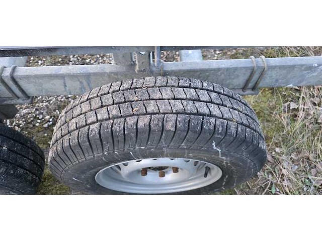 (locatie biddinghuizen) boottrailer, reewheel, tridemasser, 2000 - afbeelding 2 van  17