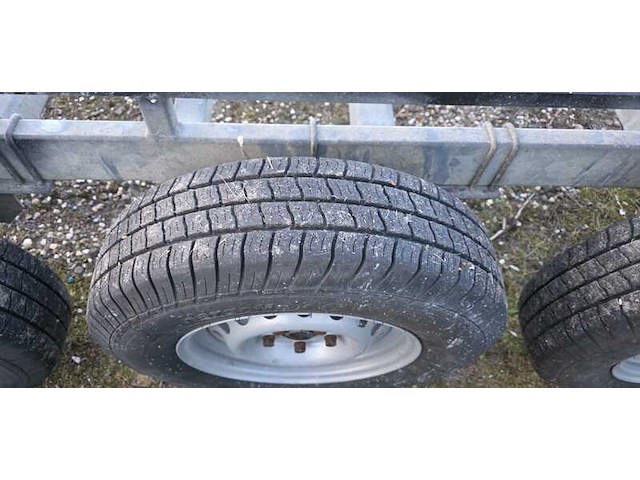 (locatie biddinghuizen) boottrailer, reewheel, tridemasser, 2000 - afbeelding 3 van  17