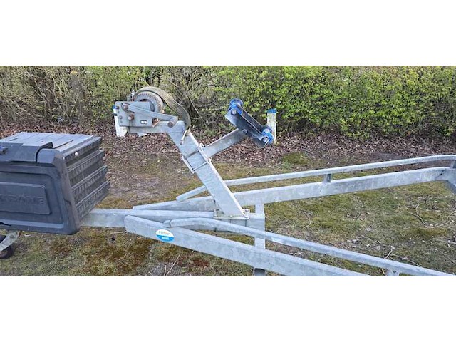 (locatie biddinghuizen) boottrailer, reewheel, tridemasser, 2000 - afbeelding 17 van  17