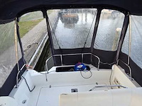 (locatie biddinghuizen) kajuitboot, bayliner, 2655, wit, 1992, met mercruiser motor - afbeelding 5 van  30