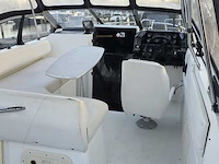 (locatie biddinghuizen) kajuitboot, bayliner, 2655, wit, 1992, met mercruiser motor - afbeelding 30 van  30
