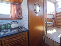 (locatie biddinghuizen) motorjacht, lauwersmeer, kruiser 1130, wit, 1982 - afbeelding 6 van  25