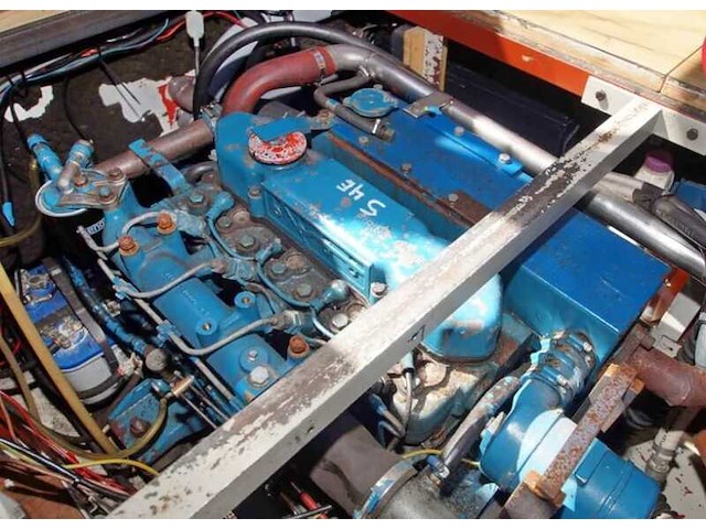 (locatie biddinghuizen) motorjacht, lauwersmeer, kruiser 1130, wit, 1982 - afbeelding 9 van  25