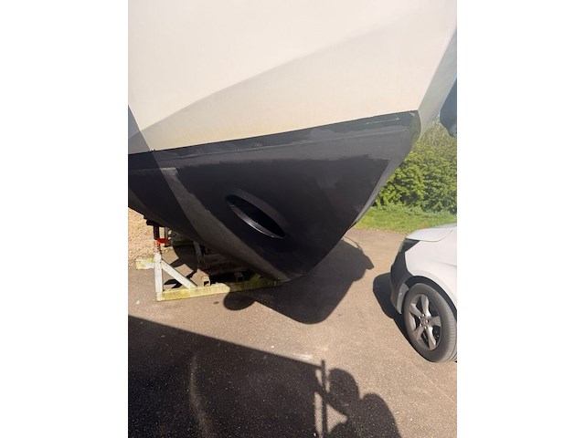 (locatie biddinghuizen) motorjacht, lauwersmeer, kruiser 1130, wit, 1982 - afbeelding 14 van  25