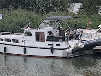 (locatie biddinghuizen) motorjacht, lauwersmeer, kruiser 1130, wit, 1982 - afbeelding 12 van  25