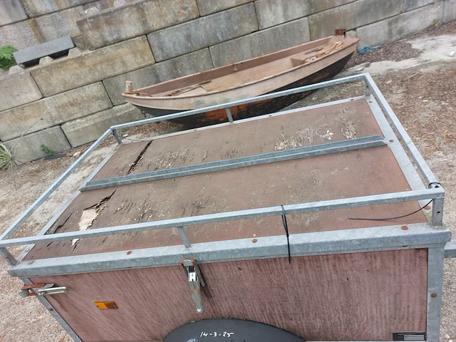 (locatie groningen) bagagewagen rowe trailer, xl750rowe - afbeelding 4 van  6