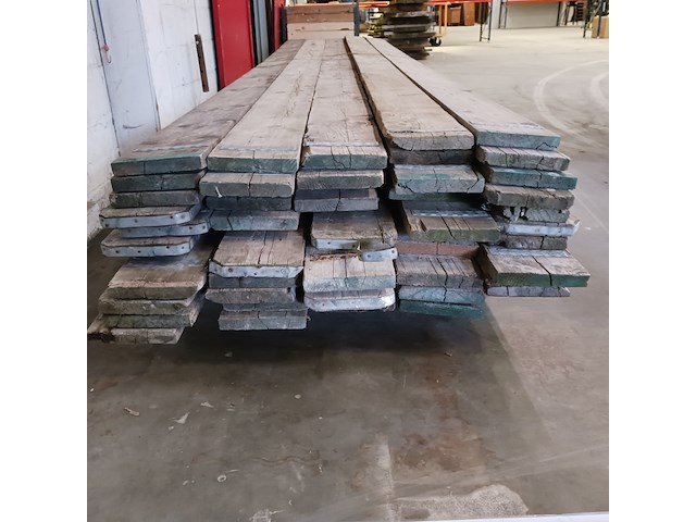 ( locatie groningen ) ca. 50x steigerplank - afbeelding 6 van  7