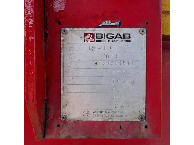 (locatie groningen) haakarmsysteem/kipper, bigab, 12-15, 2011 - afbeelding 24 van  30