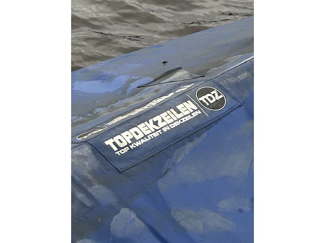 (locatie groningen) houten zeilboot, gmc, incl. buitenboordmotor - afbeelding 2 van  6