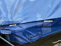 (locatie groningen) houten zeilboot, gmc, incl. buitenboordmotor - afbeelding 3 van  6
