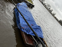 (locatie groningen) houten zeilboot, gmc, incl. buitenboordmotor - afbeelding 6 van  6