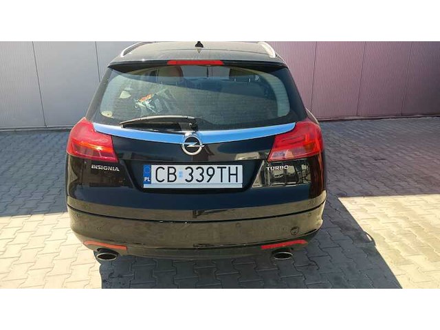 (locatie groningen) personenauto, opel, insignia turbo, zwart - afbeelding 17 van  23