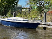(locatie groningen) polyester kajuitzeilboot, bd2, excl. mast - afbeelding 3 van  7