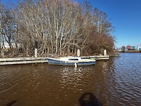(locatie groningen) polyester kajuitzeilboot, ow d2, excl. mast - afbeelding 4 van  4
