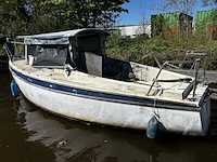 (locatie groningen) polyester kajuitzeilboot, skuumke, excl. mast - afbeelding 6 van  6