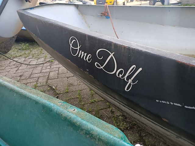 (locatie heeg) metalen vlet, ome dolf, buitenboordmotor mercure fourstroke 4.0 pk - afbeelding 3 van  13