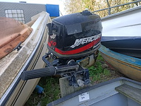 (locatie heeg) metalen vlet, ome dolf, buitenboordmotor mercure fourstroke 4.0 pk - afbeelding 7 van  13