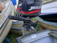 (locatie heeg) metalen vlet, ome dolf, buitenboordmotor mercure fourstroke 4.0 pk - afbeelding 8 van  13