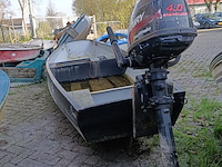(locatie heeg) metalen vlet, ome dolf, buitenboordmotor mercure fourstroke 4.0 pk - afbeelding 10 van  13