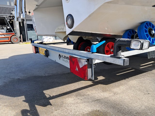 ( locatie heerenveen ) boottrailer, vlemmix, q trailer | 8.40 meter, 2025 - afbeelding 9 van  22