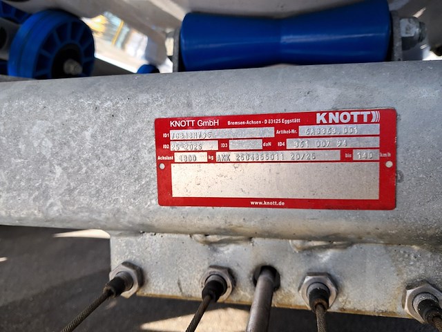 ( locatie heerenveen ) boottrailer, vlemmix, q trailer | 8.40 meter, 2025 - afbeelding 14 van  22