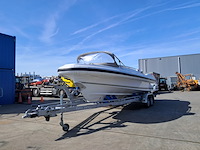 ( locatie heerenveen ) rib tender met boottrailer, vikal / vlemmix, 8.0m, 2005 - afbeelding 1 van  96