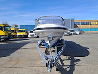 ( locatie heerenveen ) rib tender met boottrailer, vikal / vlemmix, 8.0m, 2005 - afbeelding 12 van  96
