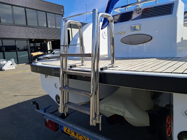 ( locatie heerenveen ) rib tender met boottrailer, vikal / vlemmix, 8.0m, 2005 - afbeelding 79 van  96